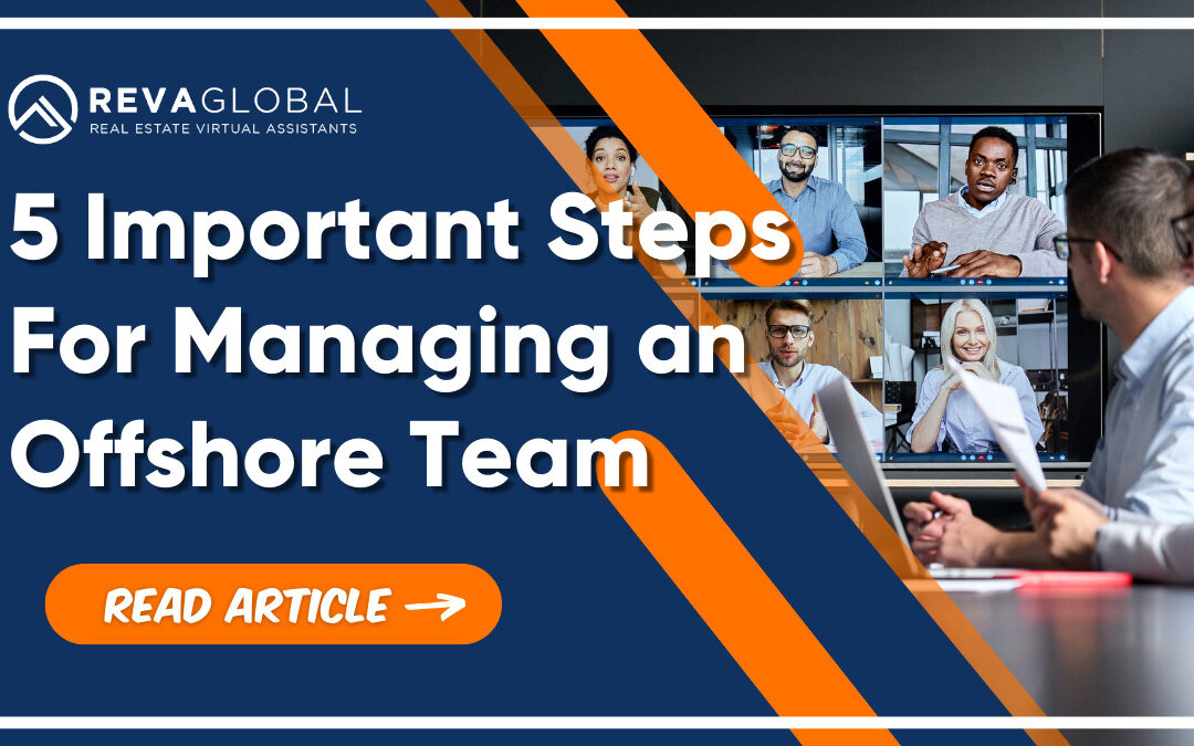 5 Important Steps For Managing an Offshore Team