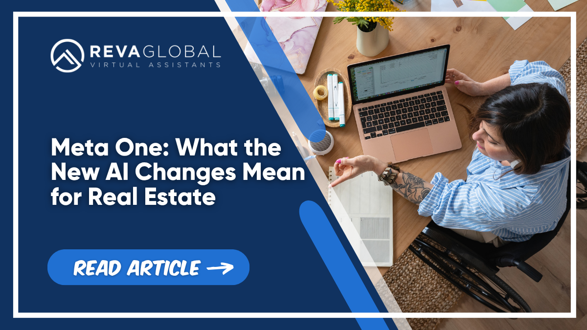 Meta One: What the New AI Changes Mean for Real Estate Meta One: What the New AI Changes Mean for Real Estate